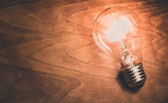think and grow rich lightbulb