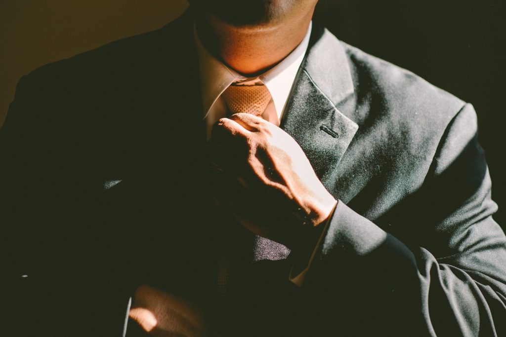 man in suit, principles of success